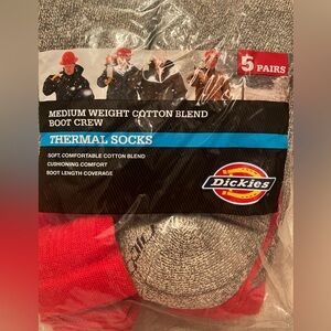 NWT Dickies men’s Thermal Crew Socks(6-12)